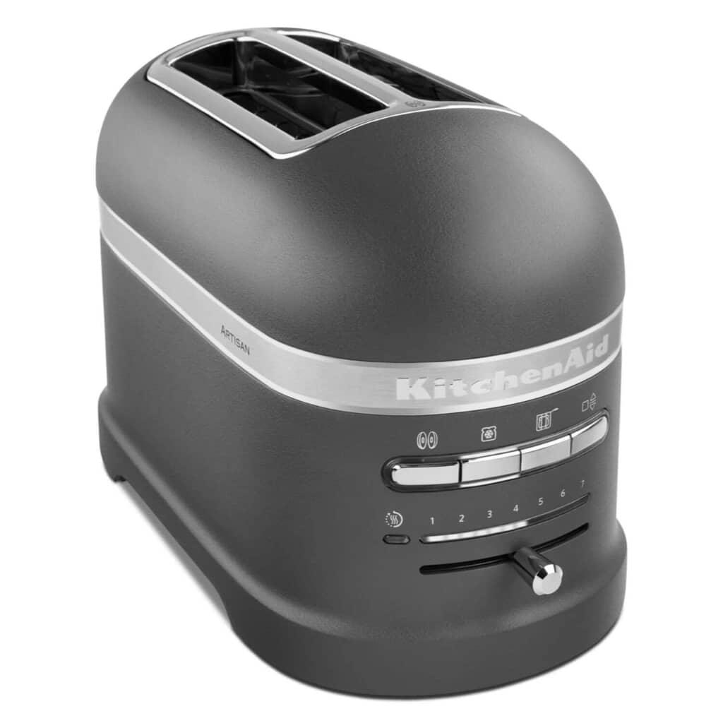 KitchenAid Artisan Toaster 2 Slice Imperial Grey 5KMT2204BGR   5KMT2204BGR 