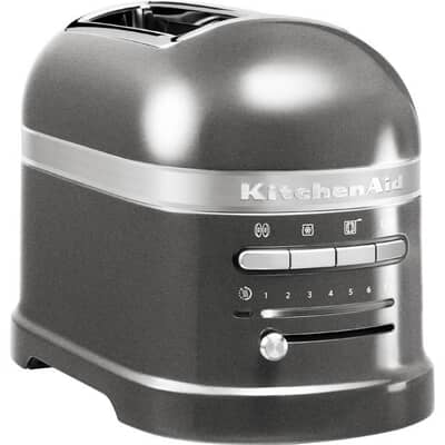 KitchenAid Artisan Toaster 2 Slice Medallion Silver