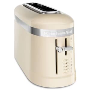 KitchenAid 2 Slice Long Slot Design Toaster Almond Cream
