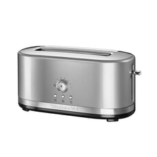 KitchenAid Manual Control 4 Slice Long Slot Toaster Contour Silver