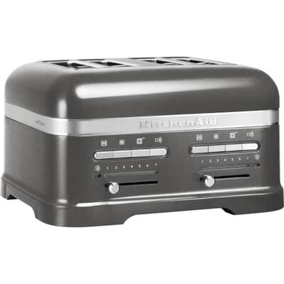 KitchenAid Artisan Toaster 4 Slice Medallion Silver