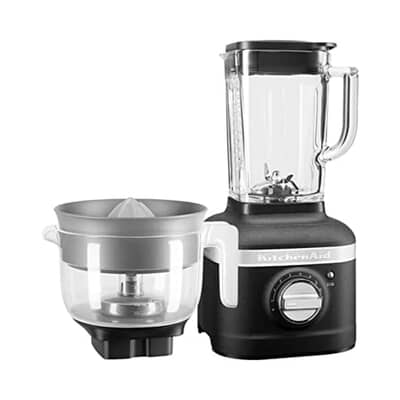 KitchenAid Artisan K400 Blender PLUS Citrus Press Cast Iron Black