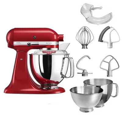 KitchenAid Artisan Mixer 4.8L Empire Red (5KSM175PSBER) PLUS GIFT