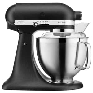 KitchenAid Artisan Mixer 4.8L Cast Iron Black (5KSM185PSBBK) PLUS GIFT