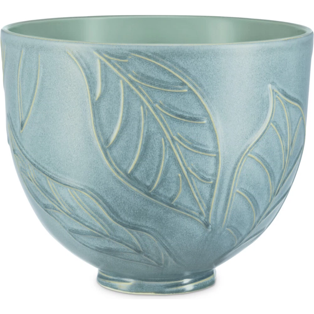 KitchenAid Ceramic Mixing Bowl 4.7L Spring Leaves