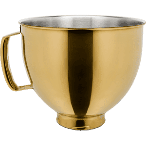 KitchenAid Radiant 4.8L Stainless Steel Mixing Bowl Gold