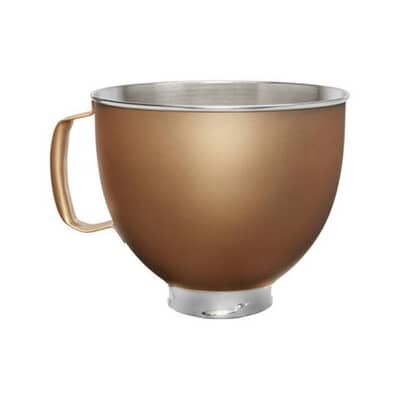 KitchenAid 4.8L Stainless Steel Bowl Gold