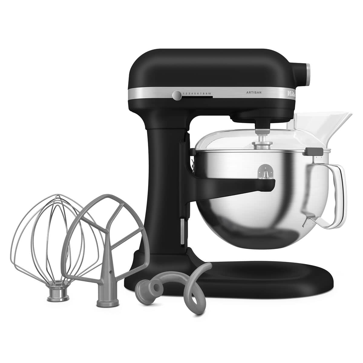 KitchenAid 5.6L Bowl Lift Artisan Mixer Matte Black (5KSM60SPXBBM