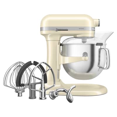 KitchenAid 6.6L Bowl Lift Artisan Mixer Almond Cream (5KSM70SHXBAC)