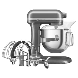 KitchenAid 6.6L Bowl Lift Artisan Mixer Medallion Silver (5KSM70SHXBMS)