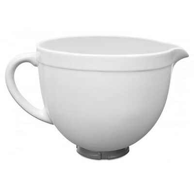 KitchenAid 4.8L Ceramic Bowl White Chocolate