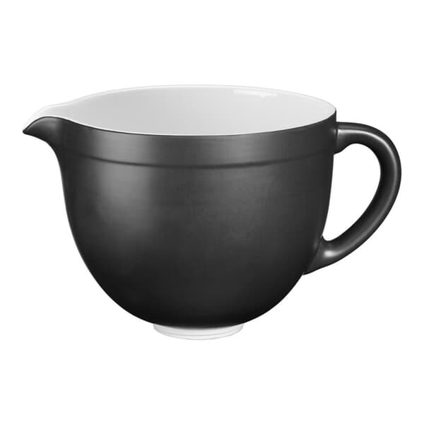 KitchenAid 4.8L Ceramic Bowl Matte Black (5KSMCB5MB)