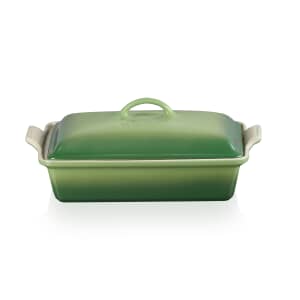 Le Creuset 33cm Rectangular Dish With Lid Bamboo