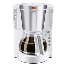 Melitta Look IV Timer White Filter Coffee Machine (1011-07 WH)