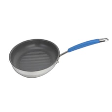 Joe Wicks Quick and Even Stainless Steel Non-Stick - 28cm Oval Grill
