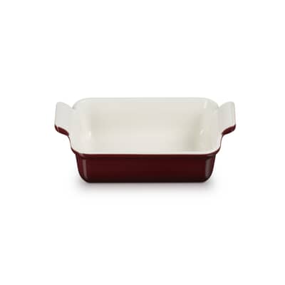 Le Creuset 19cm Deep Rectangular Baking Dish Garnet