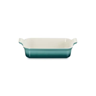 Le Creuset 26cm Deep Rectangular Baking Dish Bleu Riviera