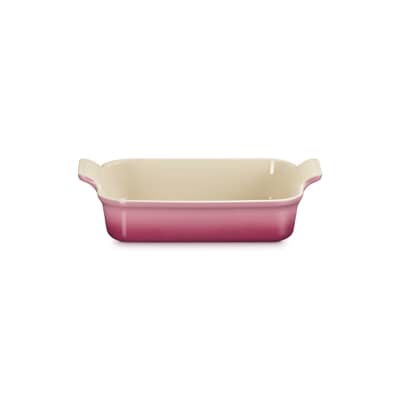 Le Creuset 26cm Deep Rectangular Baking Dish Rose Quartz