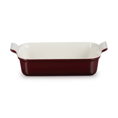 Le Creuset 26cm Deep Rectangular Baking Dish Garnet