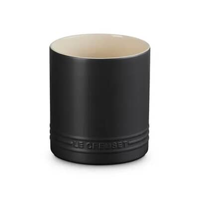 Le Creuset Signature Utensil Jar Satin Black 1.1L
