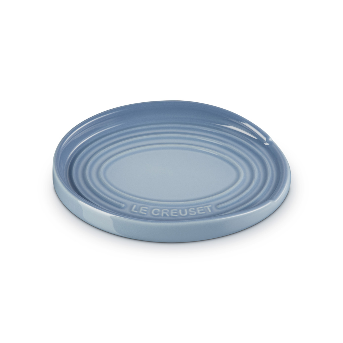 Le Creuset Stoneware Oval Spoon Rest Chambray