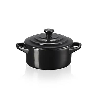 Le Creuset Petite Round Casserole Satin Black