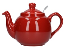 London Pottery Farmhouse 2 Cup Teapot Red