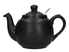 London Pottery Farmhouse 2 Cup Teapot Matte Black