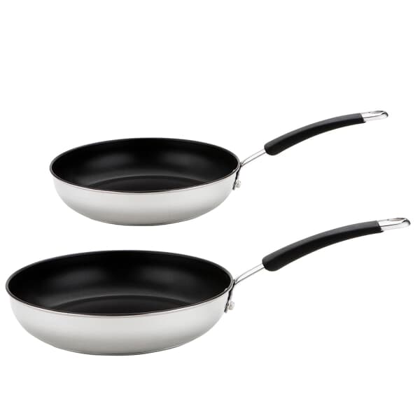 Meyer Twin Pack Fry Pan Stainless Steel