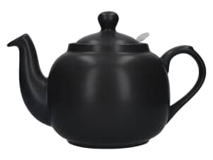 London Pottery Farmhouse 6 Cup Teapot Matte Black