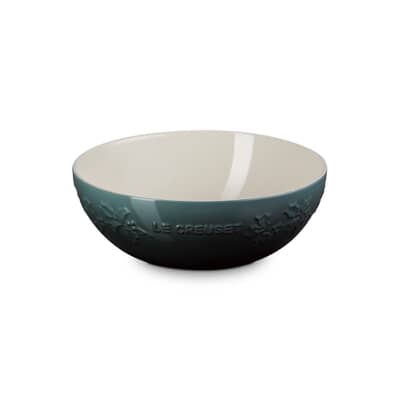 Le Creuset Christmas Holly Serving Bowl Artichaut