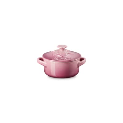Le Creuset La Jardin Daffodil Petite Round Casserole Rose Quartz