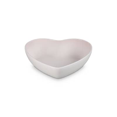 Le Creuset Heart Serving Bowl 30cm Shell Pink