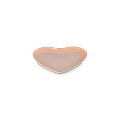Le Creuset Heart Plate 23cm Peche