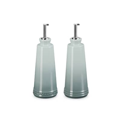 Le Creuset Oil And Vinegar Set Sea Salt