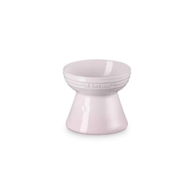 Le Creuset Footed Pet Bowl 380ml Shell Pink