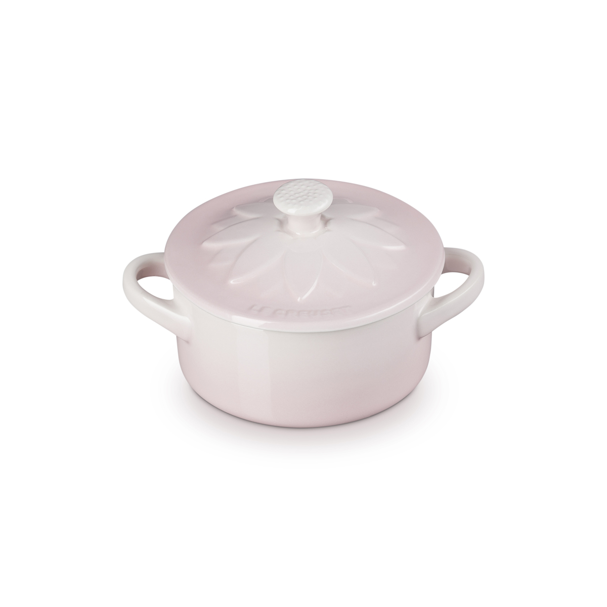 Le Creuset Sunflower Petite Casserole Shell Pink