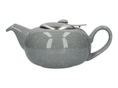 London Pottery Pebble� Filter 2 Cup Teapot Gloss Grey