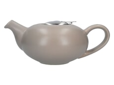 London Pottery Pebble Filter 4 Cup Teapot Matte Putty