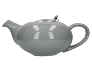London Pottery Pebble Filter 4 Cup Teapot Light Grey