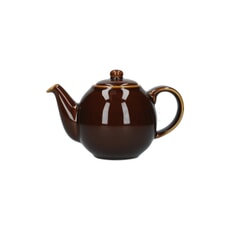 London Pottery Globe 4 Cup Teapot Oyster Rockingham