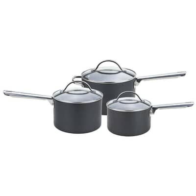 Anolon Professional - 3 Piece Saucepan Set