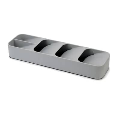 Joseph Joseph DrawerStore Compact Cutlery Organiser-Grey