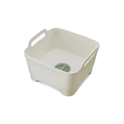 Joseph Joseph Wash And Drain Bowl Stone/Green