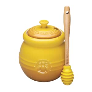 Le Creuset Honey Pot And Dipper - Dijon Yellow