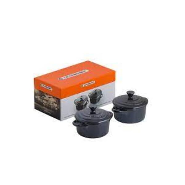 Le Creuset Petite Casseroles Black Nickel Set Of 2 (9103800815