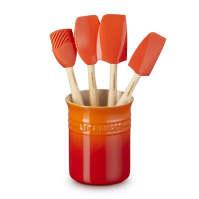 Le Creuset Craft 5 Piece Utensil Set Volcanic