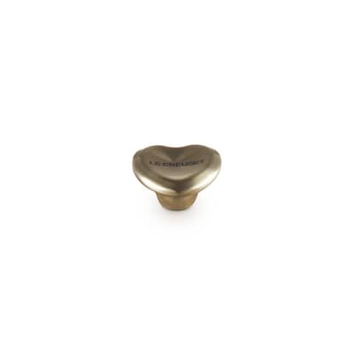 Le Creuset 47mm Light Gold Heart Knob