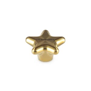 Le Creuset 57mm Signature Gold-finish Christmas Star Knob