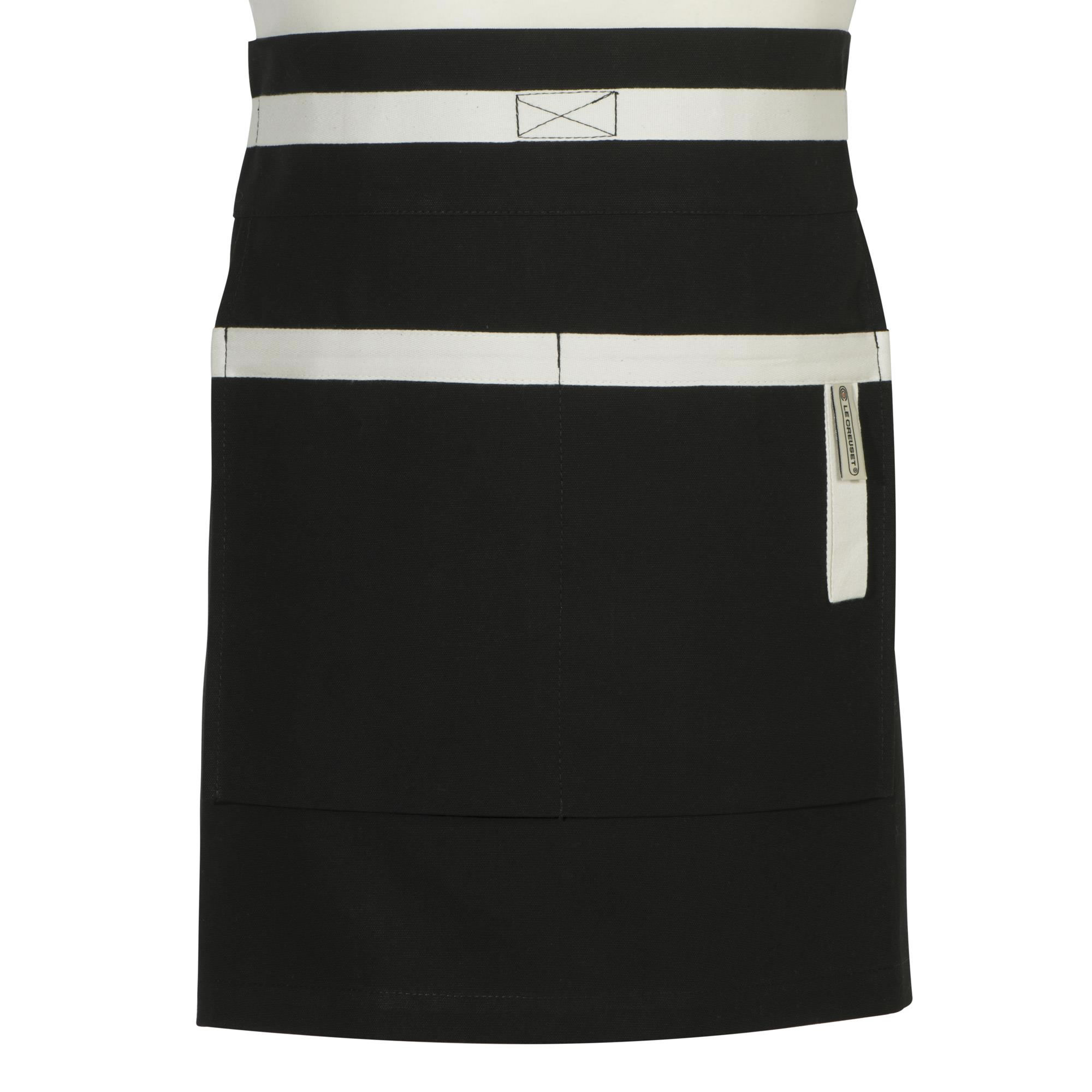 Le Creuset Barista Half Apron Black